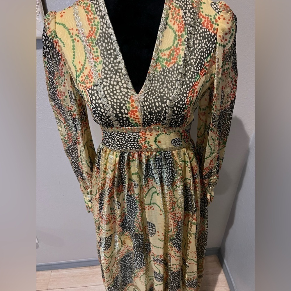 1960’s vintage bergdorf Goodman maxi dress - Picture 6 of 16